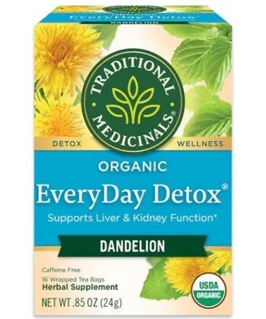 everyday detox dandelion tea